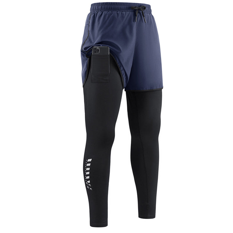🏃♂️ 50% RABATT! ✨ Herren 2-in-1 Laufhosen – Kompression & atmungsaktiv – Integrierte Shorts, schnelltrocknend & perfekt für Training oder Wettkampf 💪