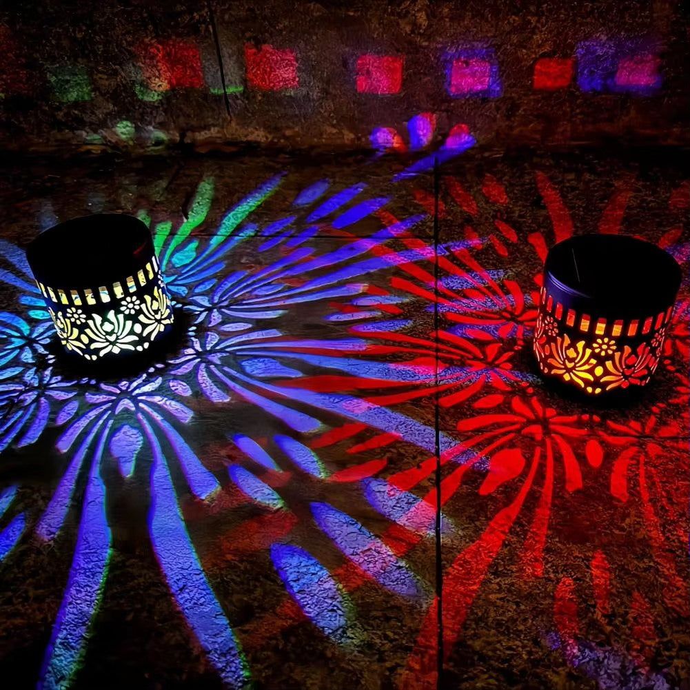 🌞 50 % RABATT! 🌀 Solar-Mandala-Licht – Atemberaubende Musterprojektion, 2-in-1-Design für Boden und Wand, wasserdicht (IP65) und automatische Ein-/Ausschaltung 🌿