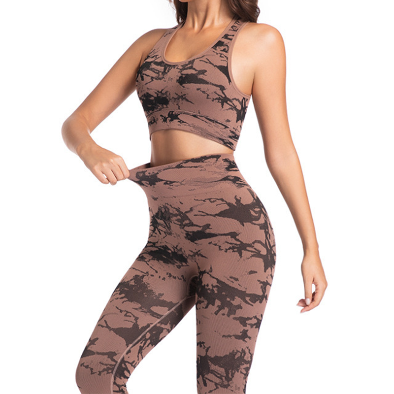💪 NUR FÜR BEGRENZTE ZEIT: 50 % RABATT! ✨ Sportoutfit für Damen mit figurformendem Effekt – stützend, squat-proof, hohe Taille 🔥