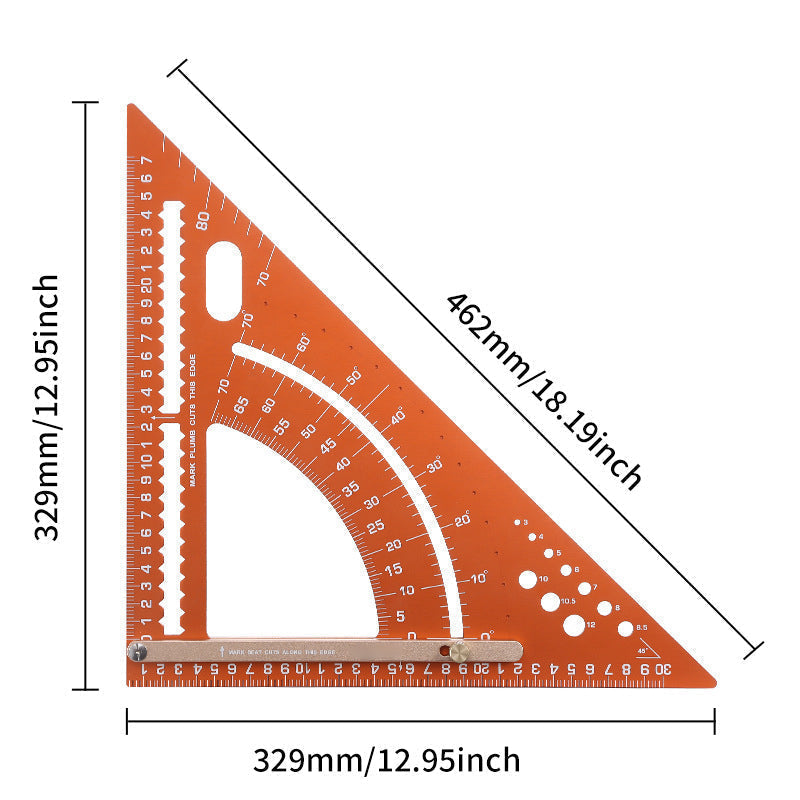 📐Präzisions-Dreikantwinkel für die Holzbearbeitung