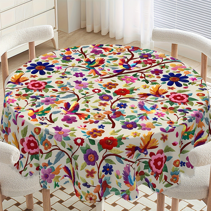 đ¸đĄ 50% RABATT! Retro Blumen Tischdecke â Stilvoll fĂźr Esszimmer & Garten â Farbenfroh, pflegeleicht & vielseitig â Perfekt fĂźr festliche Anlässe & den Alltag â¨