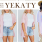 Sommer-Sonderangebot: 50% Rabatt!🏳️‍🌈Neue, stylische, fließende Kurzarm-Strickjacke (Modelljahr 2026)