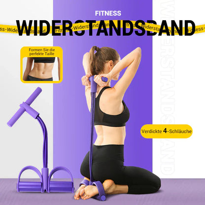 🚴 50% RABATT! ⚡ 8-Röhren-Pedal-Widerstandsgerät – 8 Widerstandsstufen, Pedaltraining & Für Zuhause 🔥