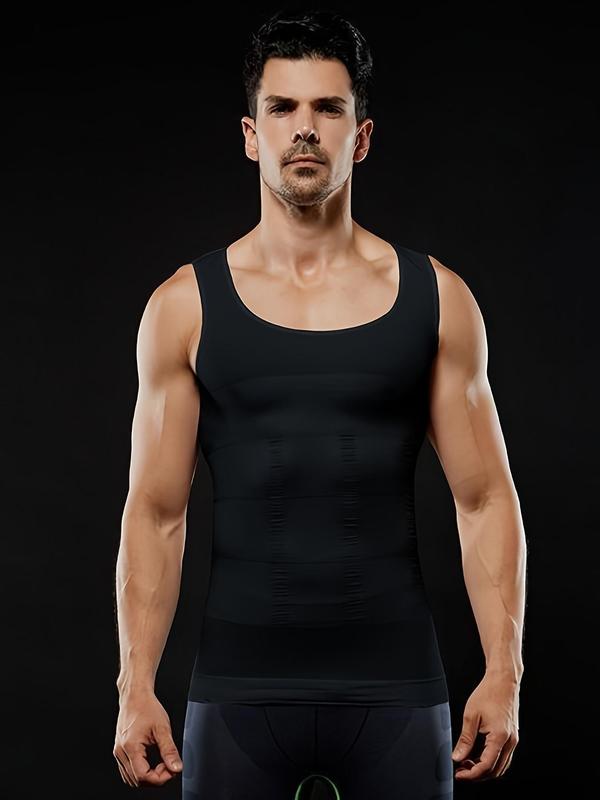 🔥 💪Kompressionsshirt für Herren, Slim Fit, figurformendes Unterhemd✨