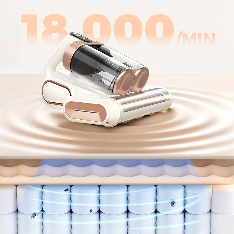 ❄️Sommerfrische 50 % Rabatt!💥Matratzenstaubsauger mit 13.000 Pa Saugkraft – Für frischere Matratzen, Sofas, Kissen und Bettwäsche