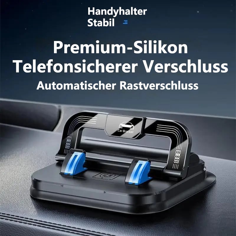 🚗 KAUFE 2, ERHALTE 1 GRATIS! ⏰ Drehbarer Auto-Handyhalter fürs Armaturenbrett – 360° verstellbar & rutschfest – Perfekt für Navigation oder Freisprechfunktion – sicherer Halt auf allen Untergründen 📱