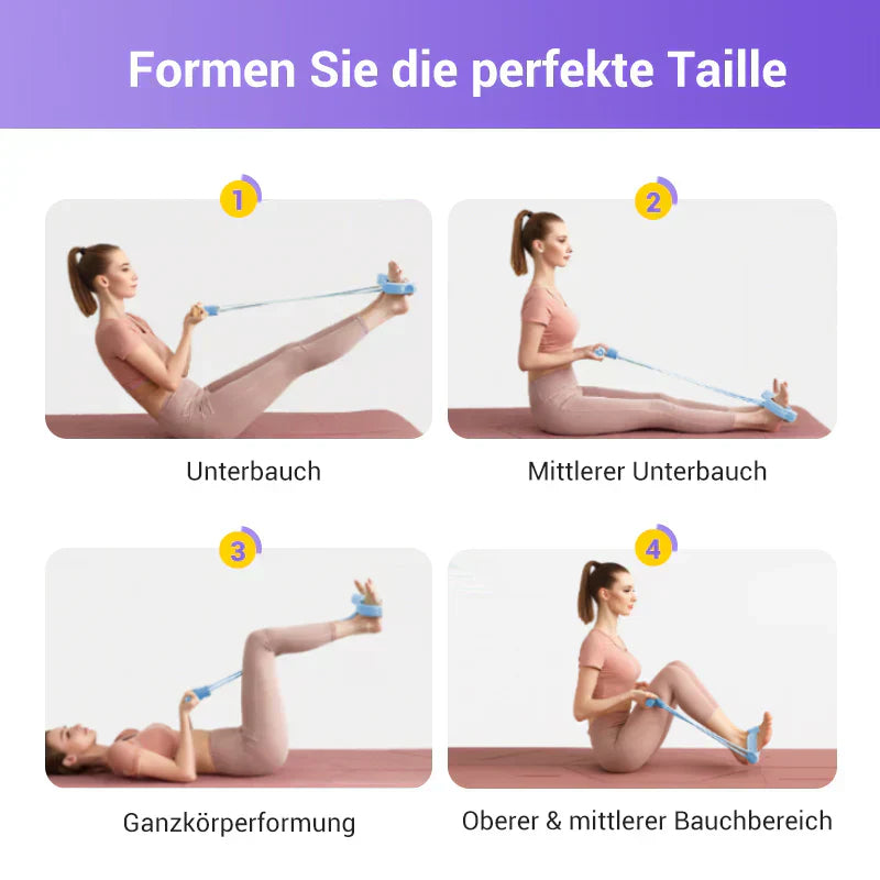 🚴 50% RABATT! ⚡ 8-Röhren-Pedal-Widerstandsgerät – 8 Widerstandsstufen, Pedaltraining & Für Zuhause 🔥