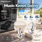 🎁 Nouveautés 2026 – 50 % de réduction 💥 Écouteurs Bluetooth 6.0 – Ultra‑légers (4,2 g), sensation de ne rien porter. 48 h d'autonomie, résistants à la transpiration (IPX5). Parfaits pour la course et l'écoute quotidienne. ⚡✨