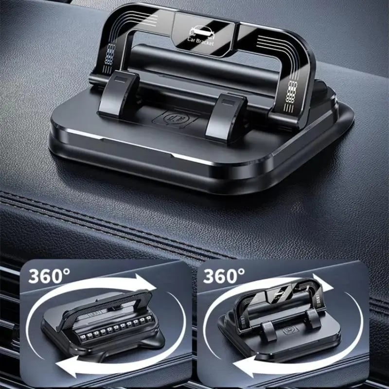 🚗 KAUFE 2, ERHALTE 1 GRATIS! ⏰ Drehbarer Auto-Handyhalter fürs Armaturenbrett – 360° verstellbar & rutschfest – Perfekt für Navigation oder Freisprechfunktion – sicherer Halt auf allen Untergründen 📱