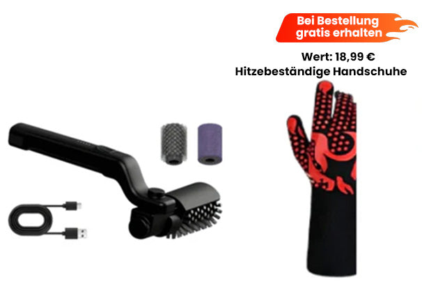 🔥🔥🍖 60% Rabatt  ⚡️Kabelloser elektrischer Grillbürstenreiniger🍔Es gibt derzeit auch günstige Kombi-Angebote💪