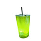 Leuchtender Red Bull Becher mit Strohhalm – Für Partys, Bars & Veranstaltungen 🥤✨