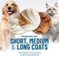 🐶🐱 KAUFE 2, ERHALTE 1 GRATIS! Professionelles Enthaarungs-Tool für Hunde & Katzen – Entfernt lose Haare effektiv, sanft zur Haut & einfache Reinigung ✨
