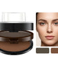 🥳 HEISSER SALE 2026 – 50% RABATT! 💞 50.000+ VERKAUFT ! Sofort verstellbarer Augenbrauenstempel mit zweifarbigem Augenbrauenpuder