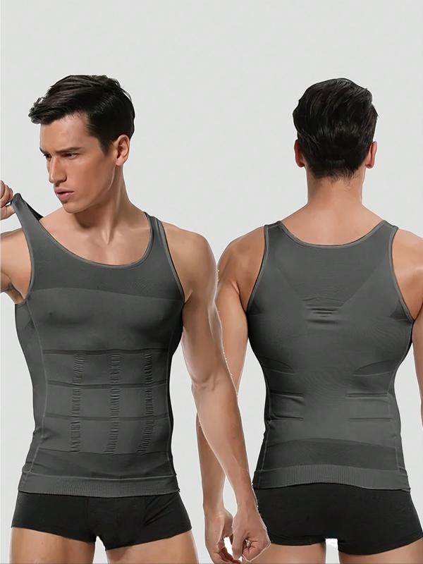 🔥 💪Kompressionsshirt für Herren, Slim Fit, figurformendes Unterhemd✨