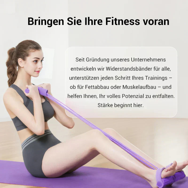 🚴 50% RABATT! ⚡ 8-Röhren-Pedal-Widerstandsgerät – 8 Widerstandsstufen, Pedaltraining & Für Zuhause 🔥