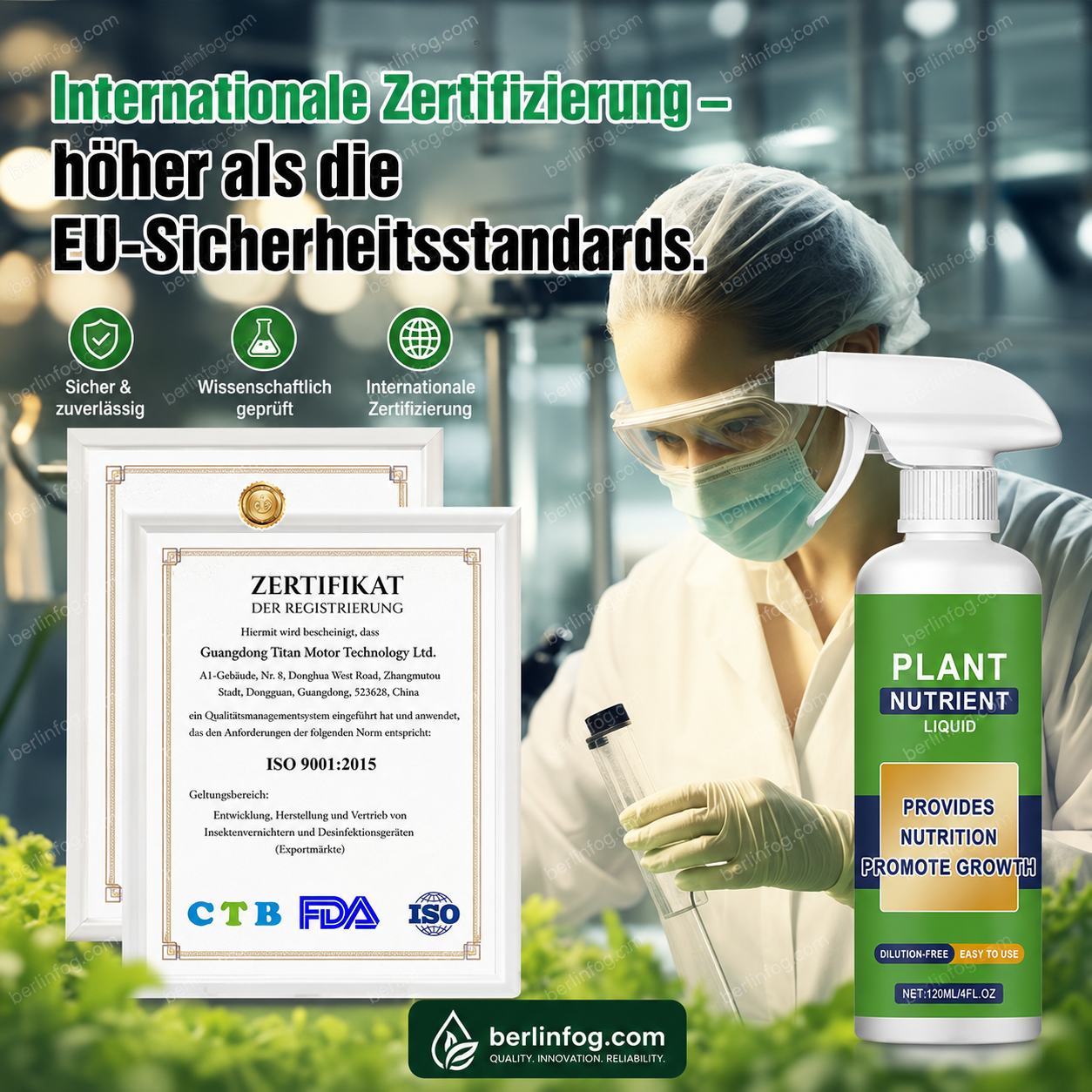 🧑‍🌾 50 % Rabatt – Universeller Pflanzendünger mit Sprühfunktion – für Blumen, Grünpflanzen & Gemüse, 3-in-1 Blatt- & Wurzeldüngung 🌱