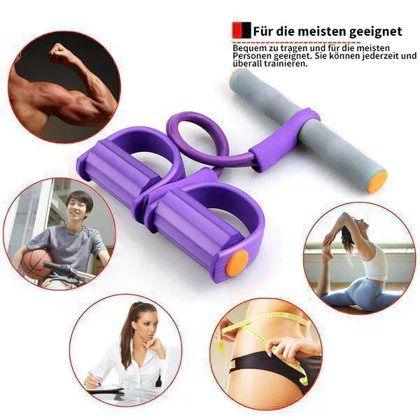 🚴 50% RABATT! ⚡ 8-Röhren-Pedal-Widerstandsgerät – 8 Widerstandsstufen, Pedaltraining & Für Zuhause 🔥