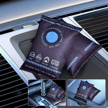 ❄️Dehumidification Bag Desiccant|Reusable Moisture Absorber with Color-Changing Indicator