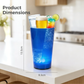 Leuchtender Red Bull Becher mit Strohhalm – Für Partys, Bars & Veranstaltungen 🥤✨