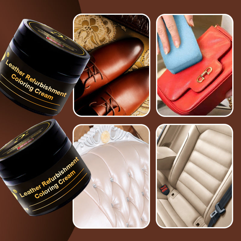 🔥 Heute -50 %! 🎨 Lederfarben-Set – ideal zum Auffrischen und Ausbessern von Lederoberflächen