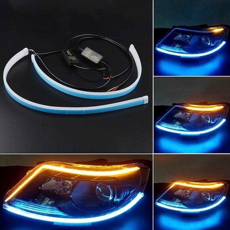 🚘💡 Bande LED bi-couleur – Étanche, durable, installation facile, créez l’ambiance parfaite en intérieur comme en extérieur, du salon au balcon 🌿✨