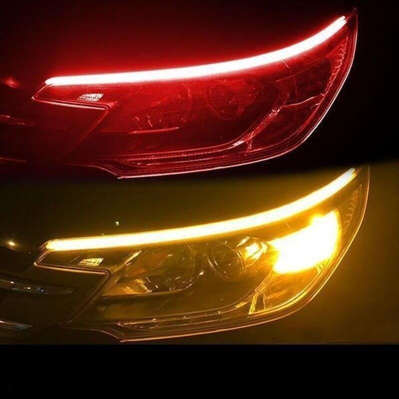 🚘💡 Bande LED bi-couleur – Étanche, durable, installation facile, créez l’ambiance parfaite en intérieur comme en extérieur, du salon au balcon 🌿✨
