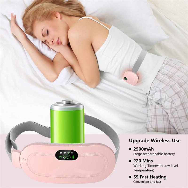 🌸 PROMO FLASH : 50% DE RÉDUCTION ! Masseur Menstruel Sans Fil – Chaleur 50–60°C, Multi-Vibrations & Rechargeable USB-C for Soulagement Discret 💆♀️🔥