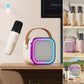 👍Gift Game Changer&Social Scene Stealer🎁Mini Karaoke Machine with Wireless Microphones
