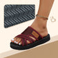 💥🆕2026 Bestseller Stilvolle Kreuzband Slide-Sandalen für Damen 👡