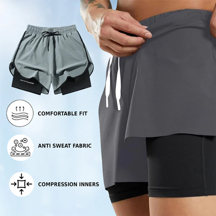 Schnelltrocknende Sportshorts für Herren und Damen