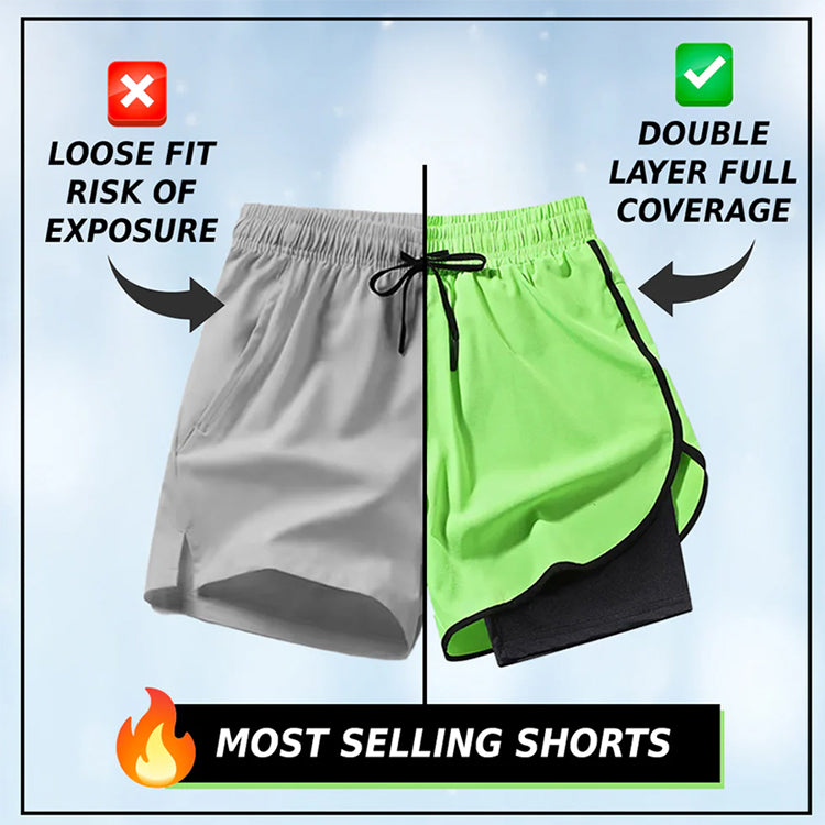 Schnelltrocknende Sportshorts für Herren und Damen