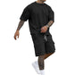 👕 51% RABATT! 🔥 Set aus Freizeit-T-Shirt mit Kurzen Ärmeln & Shorts für Herren – Bequemer Schnitt, Leichter Stoff & Perfekt Für Warme Tage ☀️