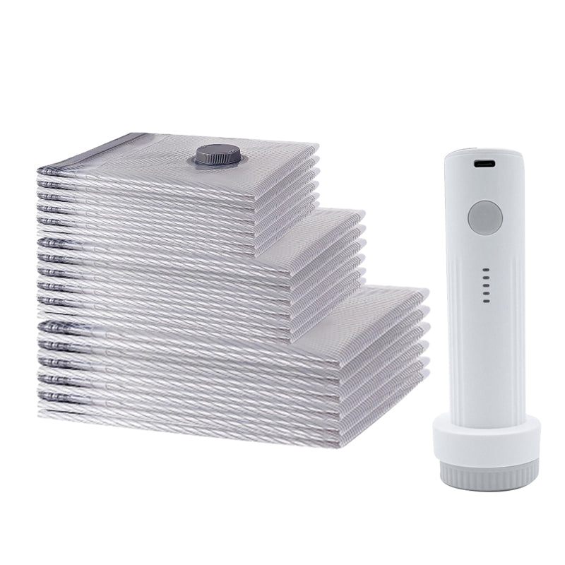 🧳 【 Limitiertes Angebot – 50% Rabatt!】✨ Reise-Vakuumbeutel-Set mit Pumpe – Platzsparend, Robust & Perfekt Für Mehr Stauraum Auf Reisen 🔋