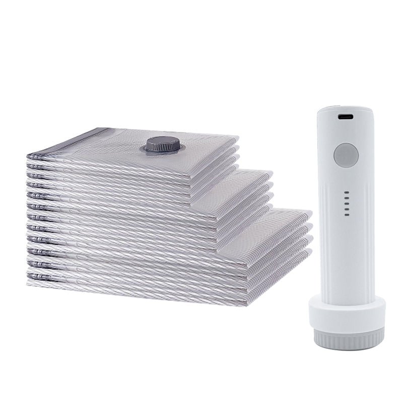 🧳 【 Limitiertes Angebot – 50% Rabatt!】✨ Reise-Vakuumbeutel-Set mit Pumpe – Platzsparend, Robust & Perfekt Für Mehr Stauraum Auf Reisen 🔋