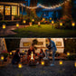 💫96 LED Solar-Gartenlampe – Feuerfackel-Design mit Bewegungssensor für Garten & Terrasse 🌞🏡