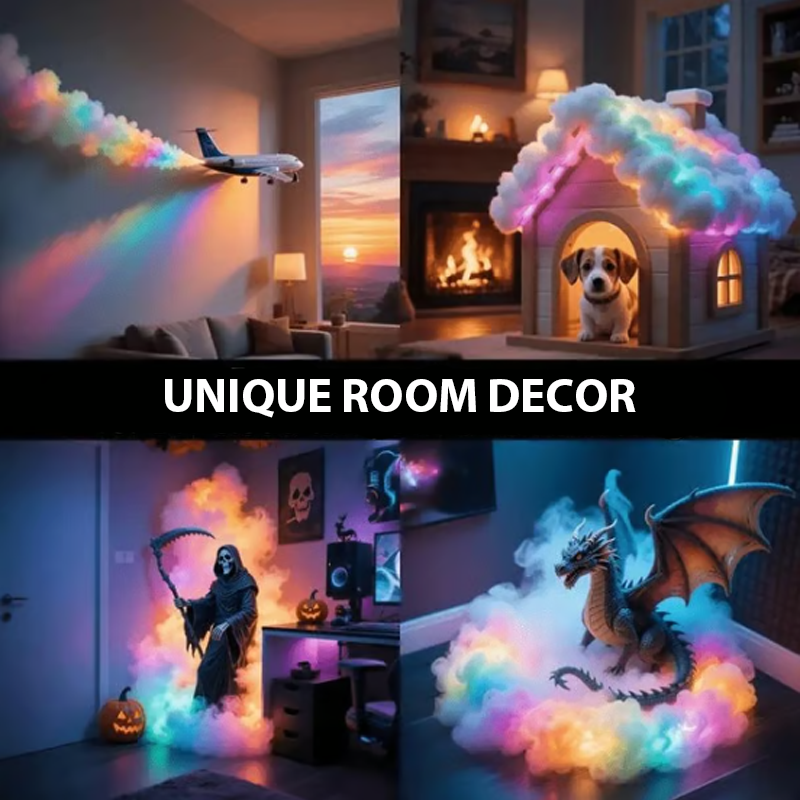 📢 50% RABATT!!! ☁️🌈 DIY LED-Wolkenlampe | Interaktiv, RGB-Farbwechsel, USB-betrieben ✨