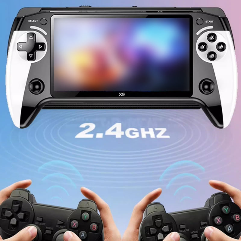 🎮🔥 PROMO FLASH 50% ! Console Arcade Portable Rétro – Écran 5.5" HD, 9 Émulateurs, Sortie TV, 2 Manettes Sans Fil, Batterie 1500mAh ⚡