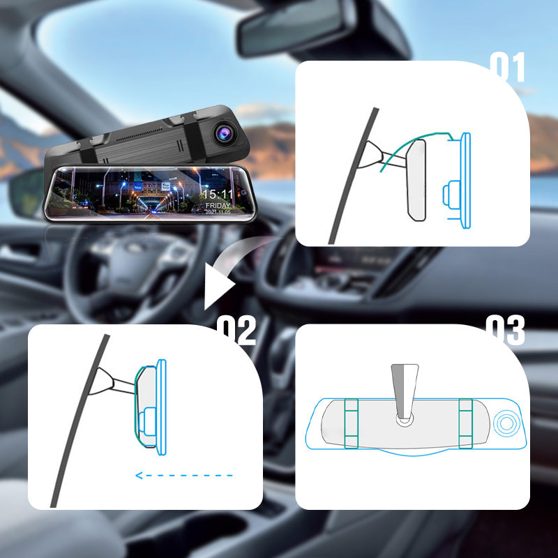 💥 HALBPREIS DEAL 2026 🔥 Rückspiegel-Dashcam ⚡ klare Aufnahmen, einfache Montage & extra Sicherheit für dein Auto 🚗