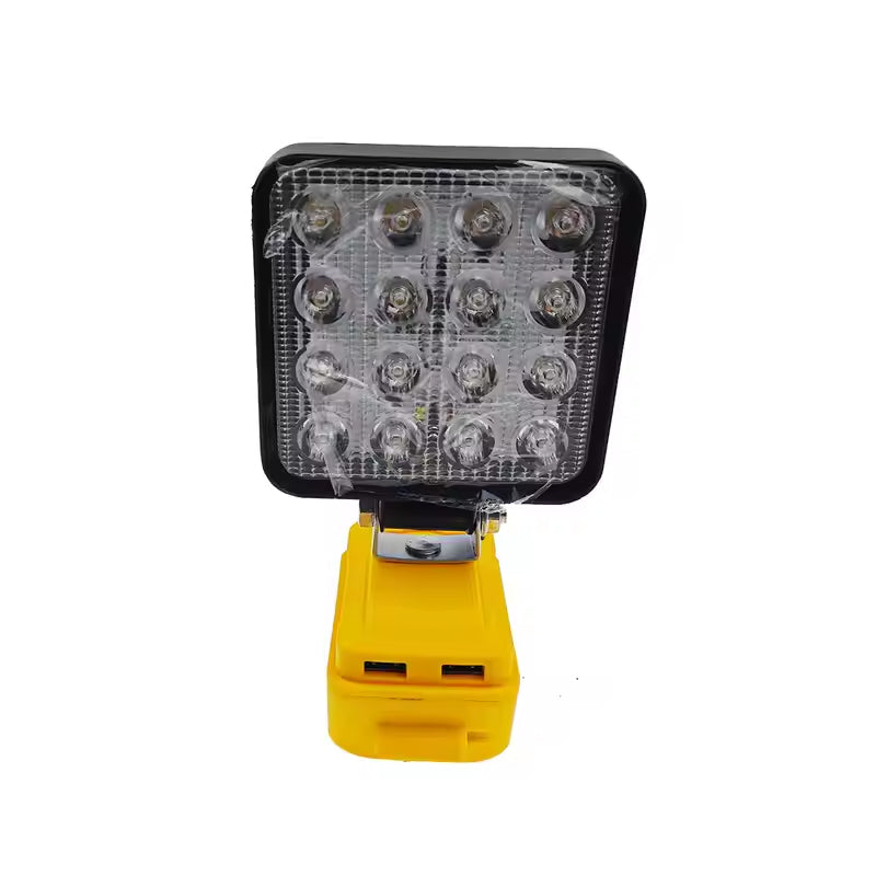 🔦Makita 18V Arbeitslicht✨ 2-Modus LED Flutlicht🔥 Dual USB-Anschlüsse🔋 Notfall & Arbeit💡