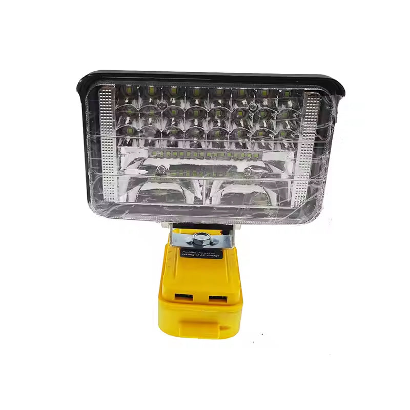🔦Makita 18V Arbeitslicht✨ 2-Modus LED Flutlicht🔥 Dual USB-Anschlüsse🔋 Notfall & Arbeit💡