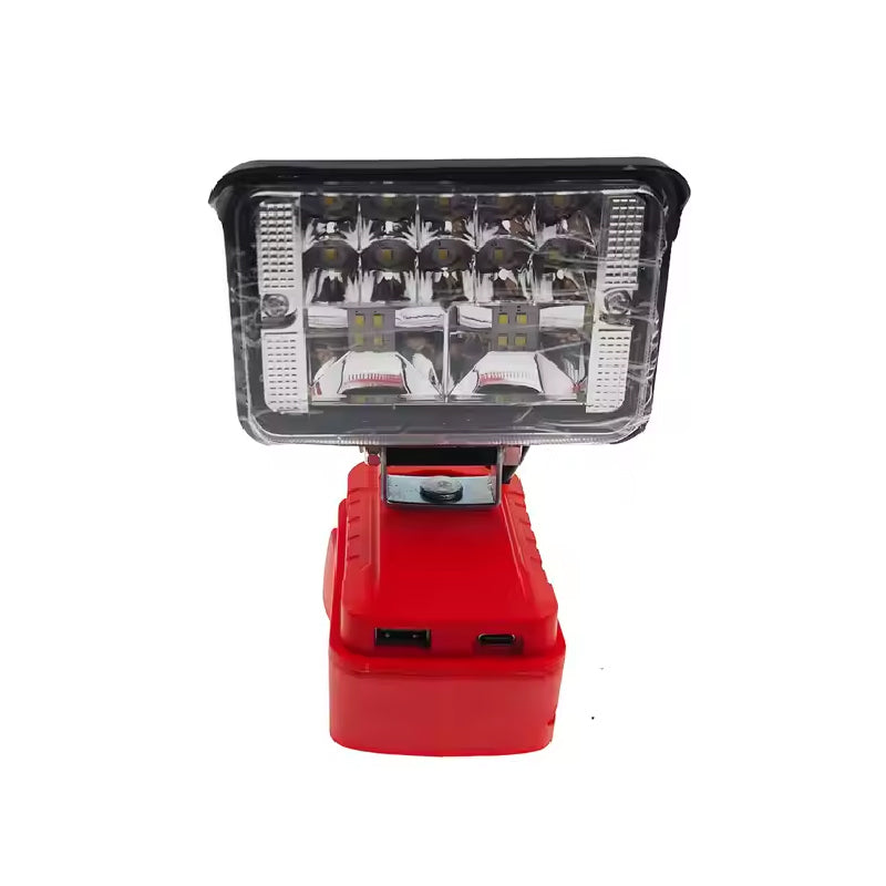 🔦Makita 18V Arbeitslicht✨ 2-Modus LED Flutlicht🔥 Dual USB-Anschlüsse🔋 Notfall & Arbeit💡