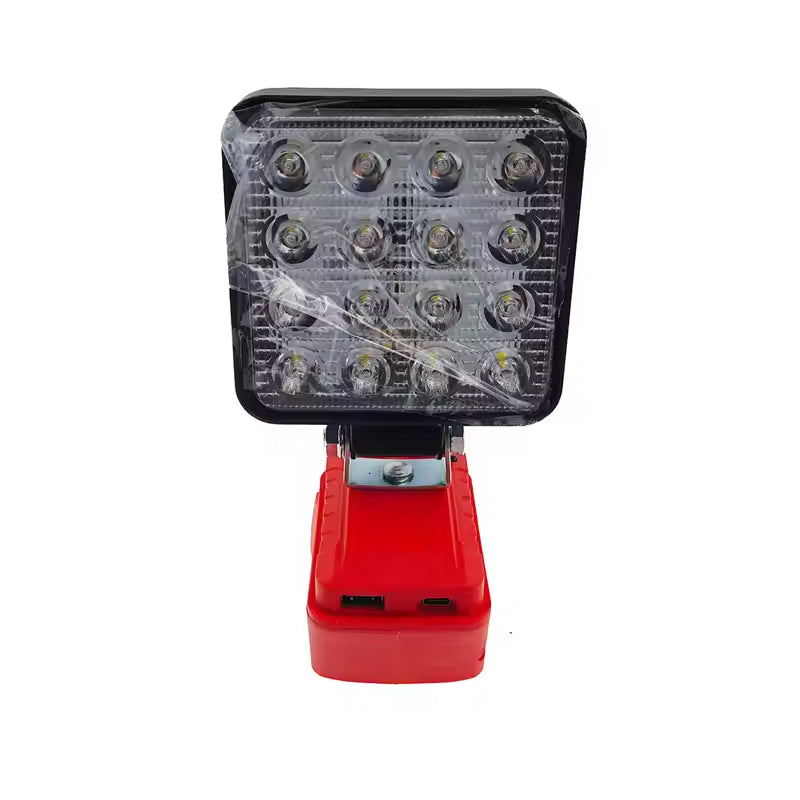 🔦Makita 18V Arbeitslicht✨ 2-Modus LED Flutlicht🔥 Dual USB-Anschlüsse🔋 Notfall & Arbeit💡