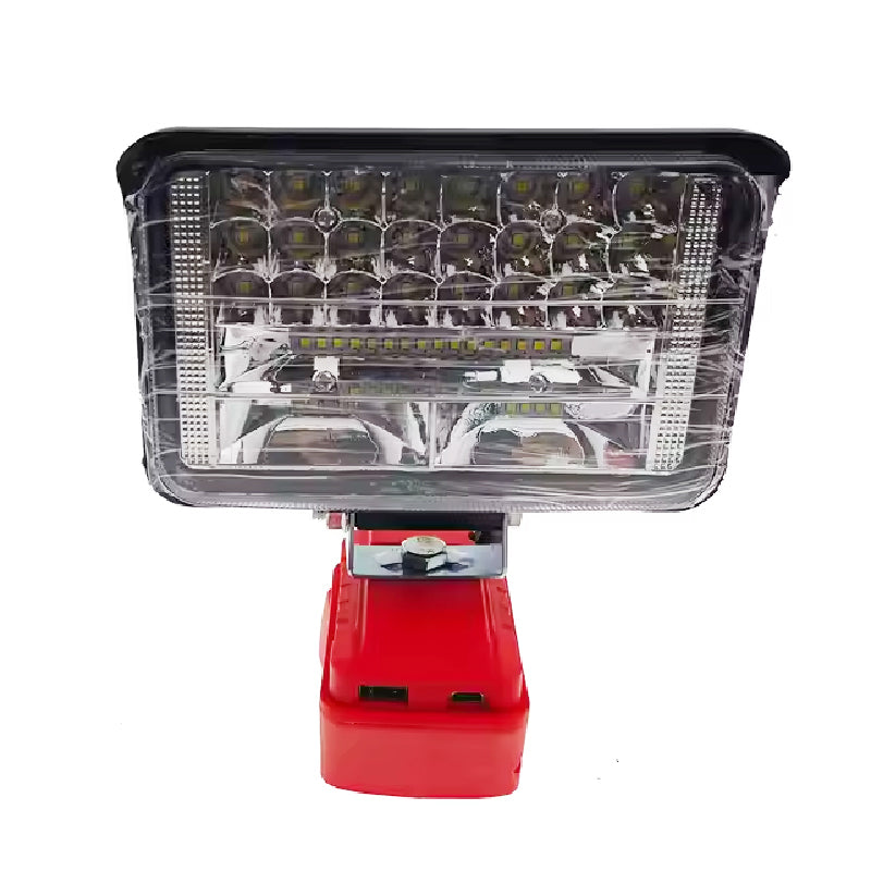 🔦Makita 18V Arbeitslicht✨ 2-Modus LED Flutlicht🔥 Dual USB-Anschlüsse🔋 Notfall & Arbeit💡