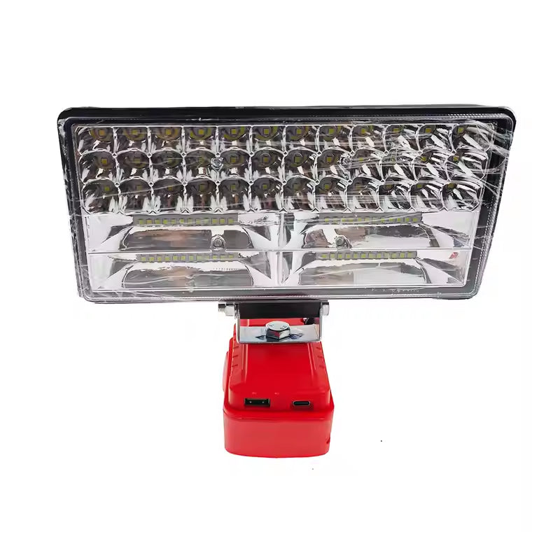 🔦Makita 18V Arbeitslicht✨ 2-Modus LED Flutlicht🔥 Dual USB-Anschlüsse🔋 Notfall & Arbeit💡