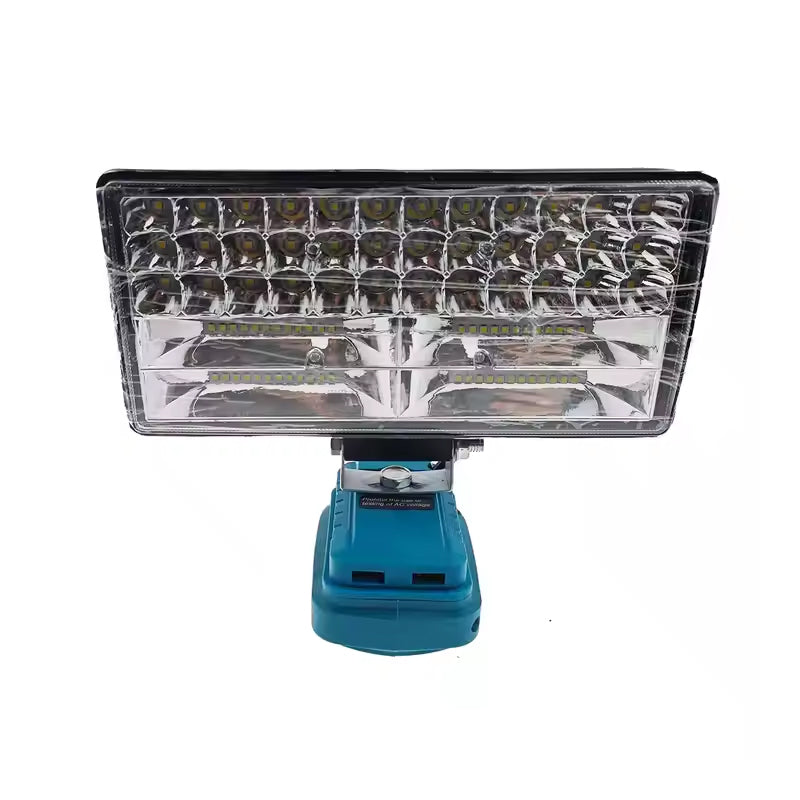 🔦Makita 18V Arbeitslicht✨ 2-Modus LED Flutlicht🔥 Dual USB-Anschlüsse🔋 Notfall & Arbeit💡