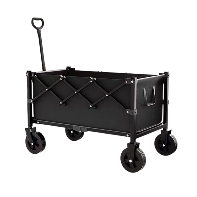 📢🔥50 % RABATT + Versandfrei ⏳🛒Zusammenklappbarer Bollerwagen｜Stahlrahmen ∙ 80 kg Traglast