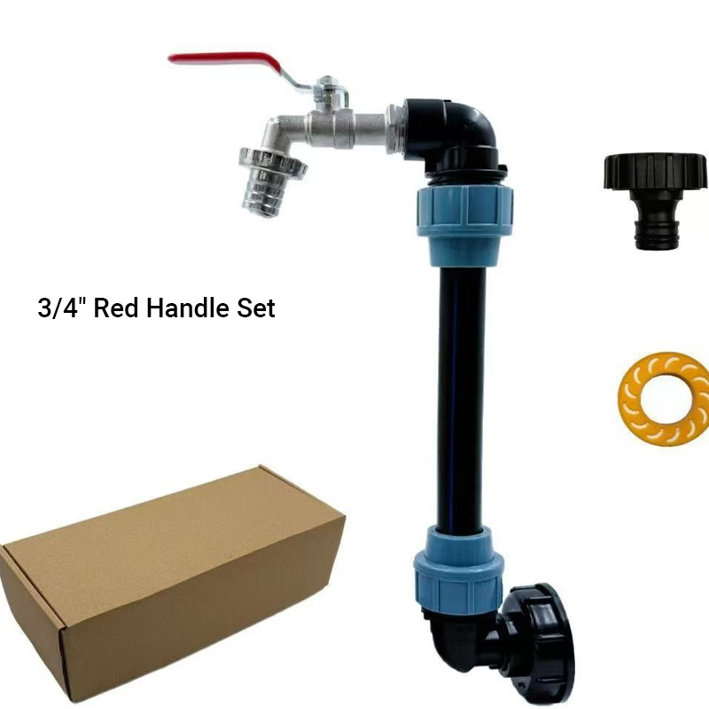 🛠️ 50% RABATT! 💧 IBC Tank Anschlussset Komplett – Hahn, Ventile, Adapter & Dichtungen – Dicht, langlebig & sofort montierbar ✨