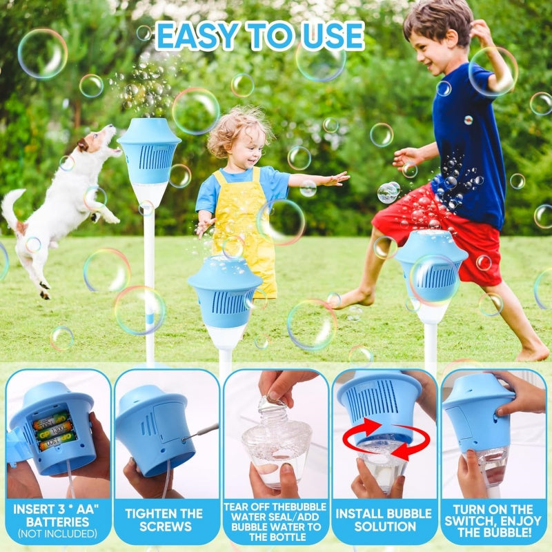 🎈JETZT 55 % RABATT! ⚡ Automatische Handseifenblasenmaschine für Kinder – Ein-Knopf-Bedienung, reichlich Seifenblasen & handliches Design