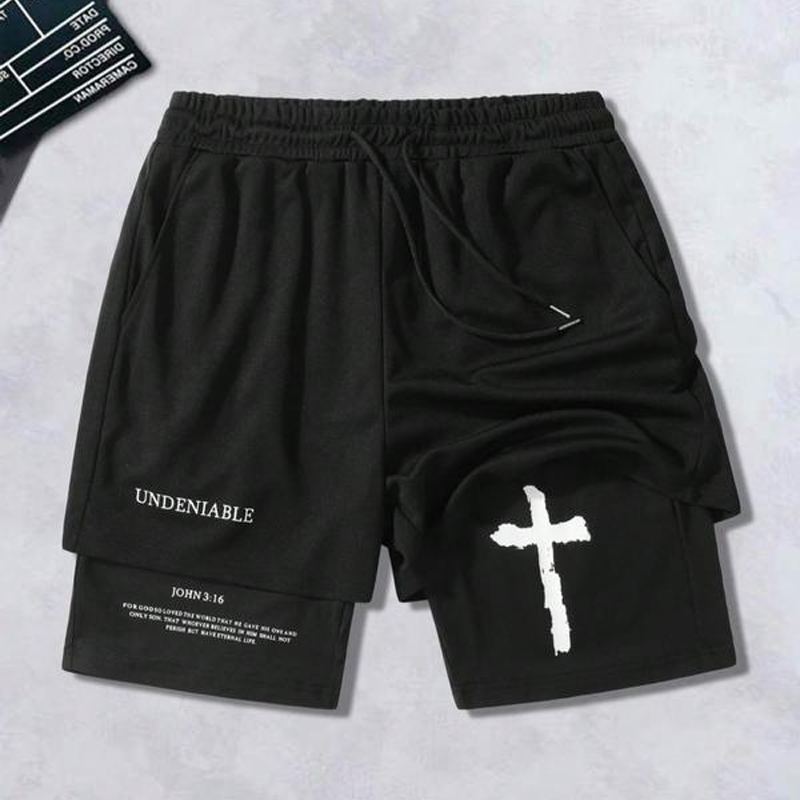 🩳 50% RABATT! 🏃 Herren 2-in-1 Sport-Shorts – Integrierte Kompressionshose, Atmungsaktiv & Ideal Für Training, Laufen & Fitness 💪