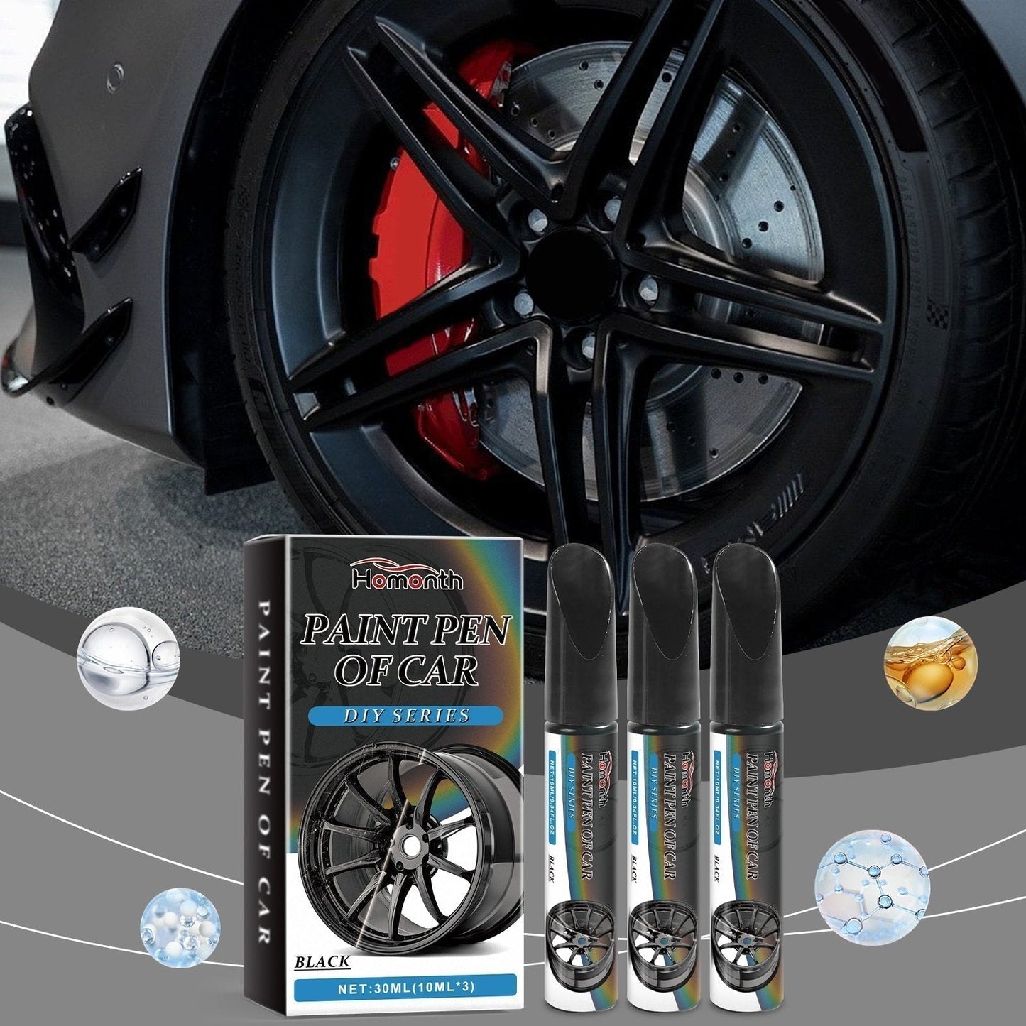 🔥Zeitlich begrenzter Verkauf – 50 % Rabatt🔥Reparaturstift für Kratzer an Autoreifen🚗
